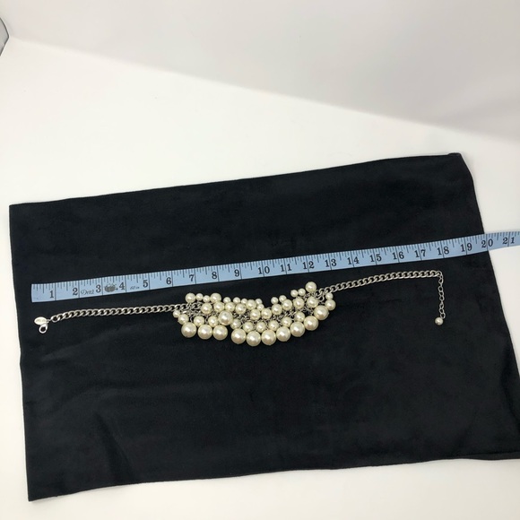 WHITE HOUSE BLACK MARKET Pearl  Statement Necklace - Picture 5 of 6